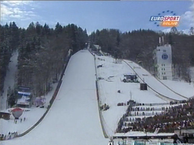 Skocznia w Bischofshofen (Eurosport)